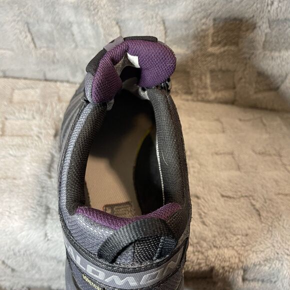 Women's Salomon Hiking XA Comp 6 Contagrip Shoes Size 8.5 Purple Ortholite Trail - Picture 12 of 16